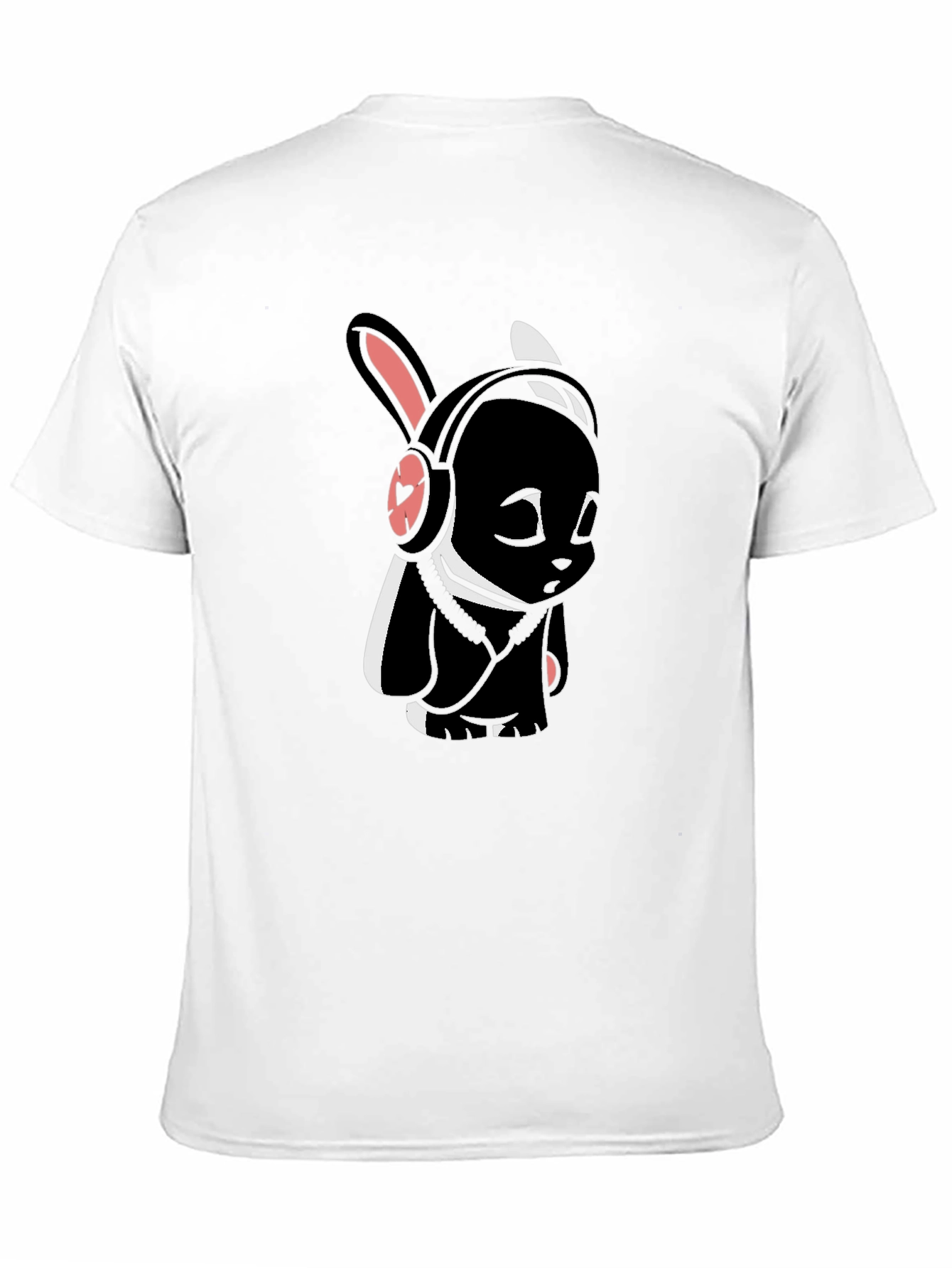 Black Bunny Graphic Tee - Stylish & Unique Design
