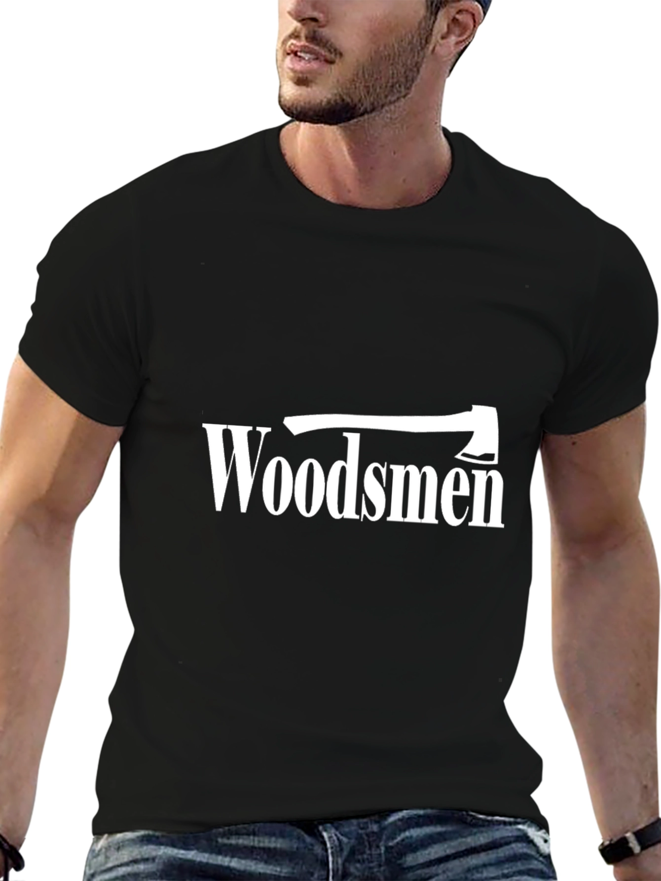 Woodsmen Axe Graphic Tee - Lumberjack Style
