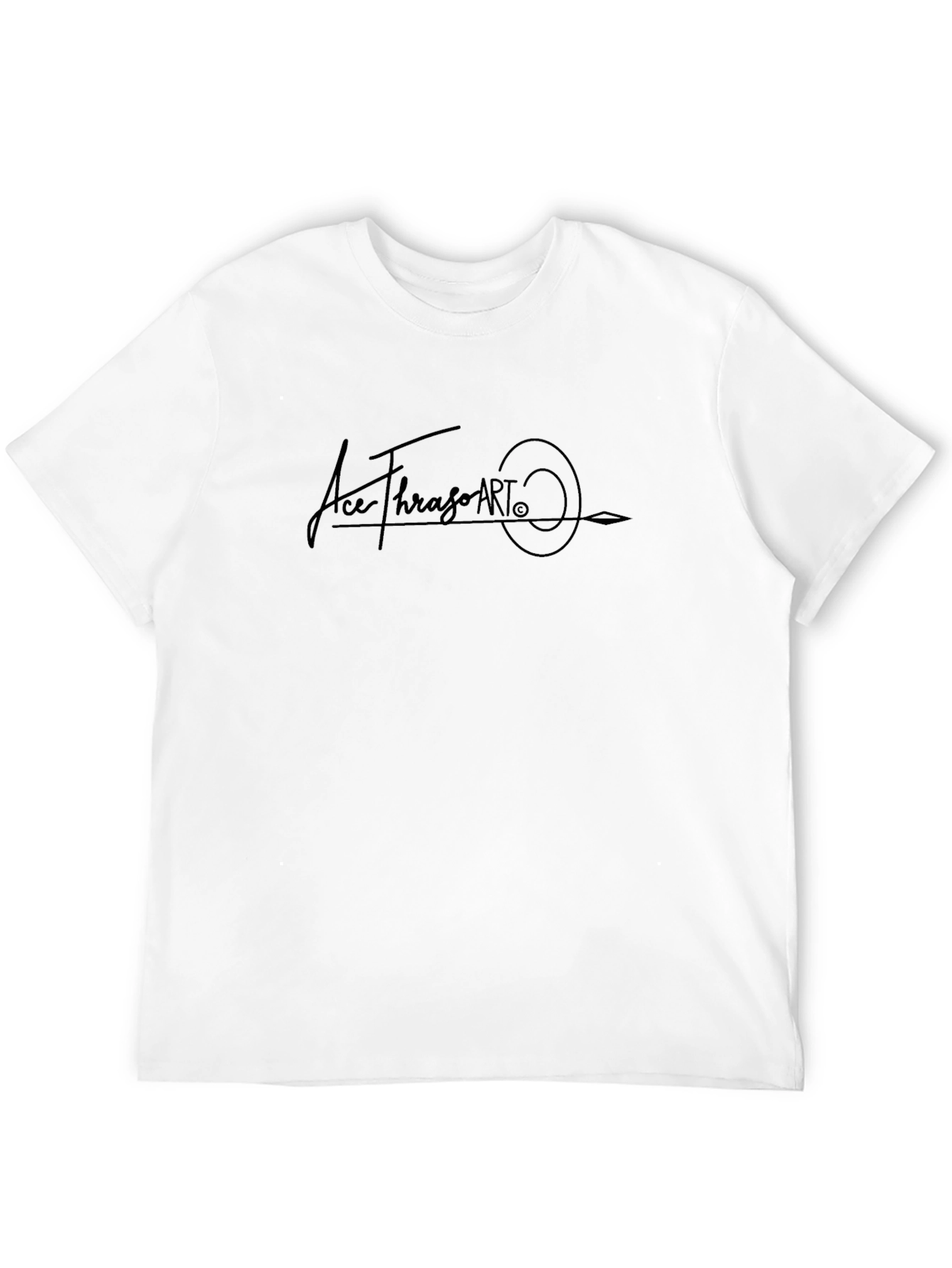 Ace Thrazo Art Black T-Shirt