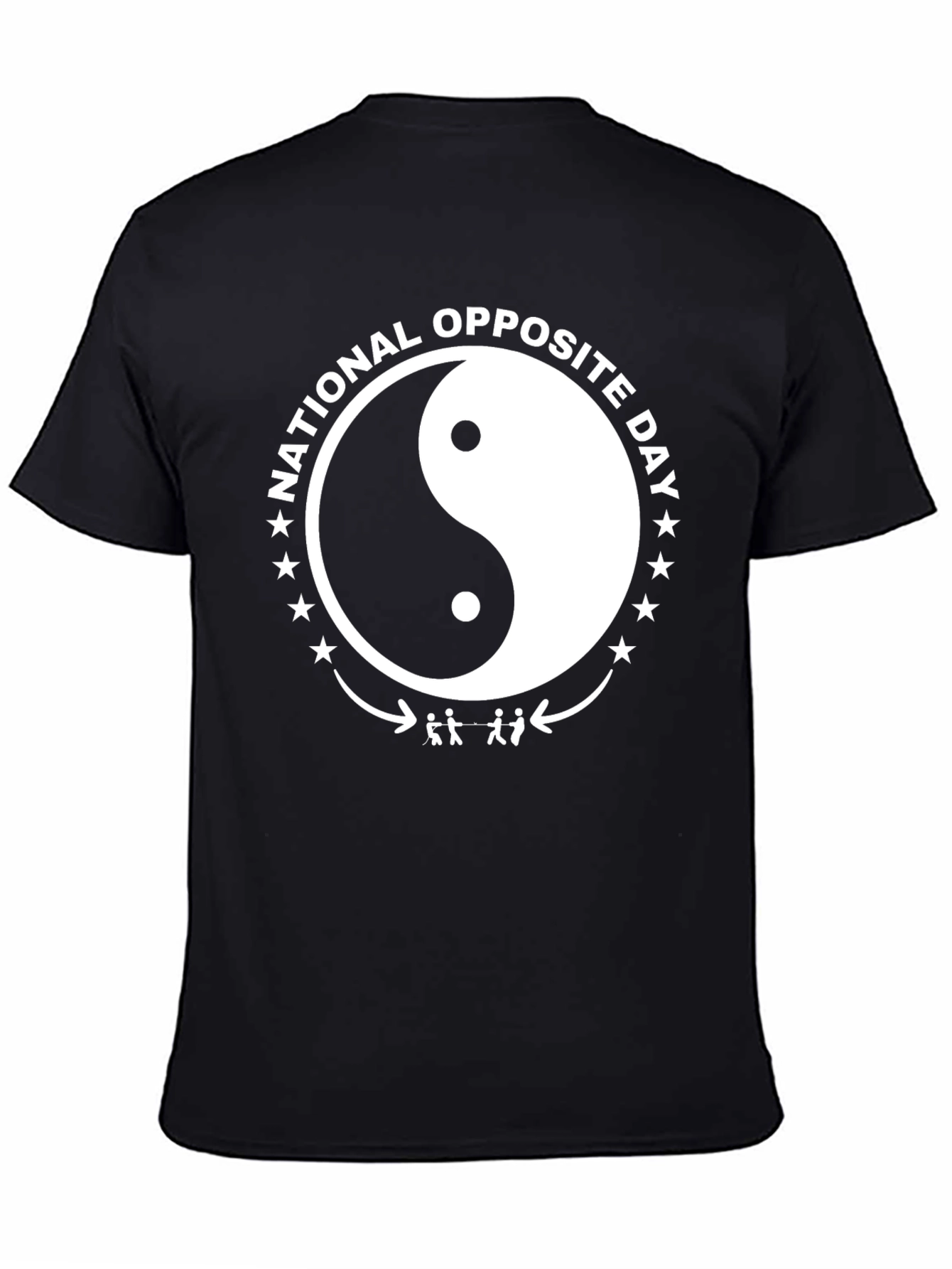 National Opposite Day Yin Yang T-Shirt