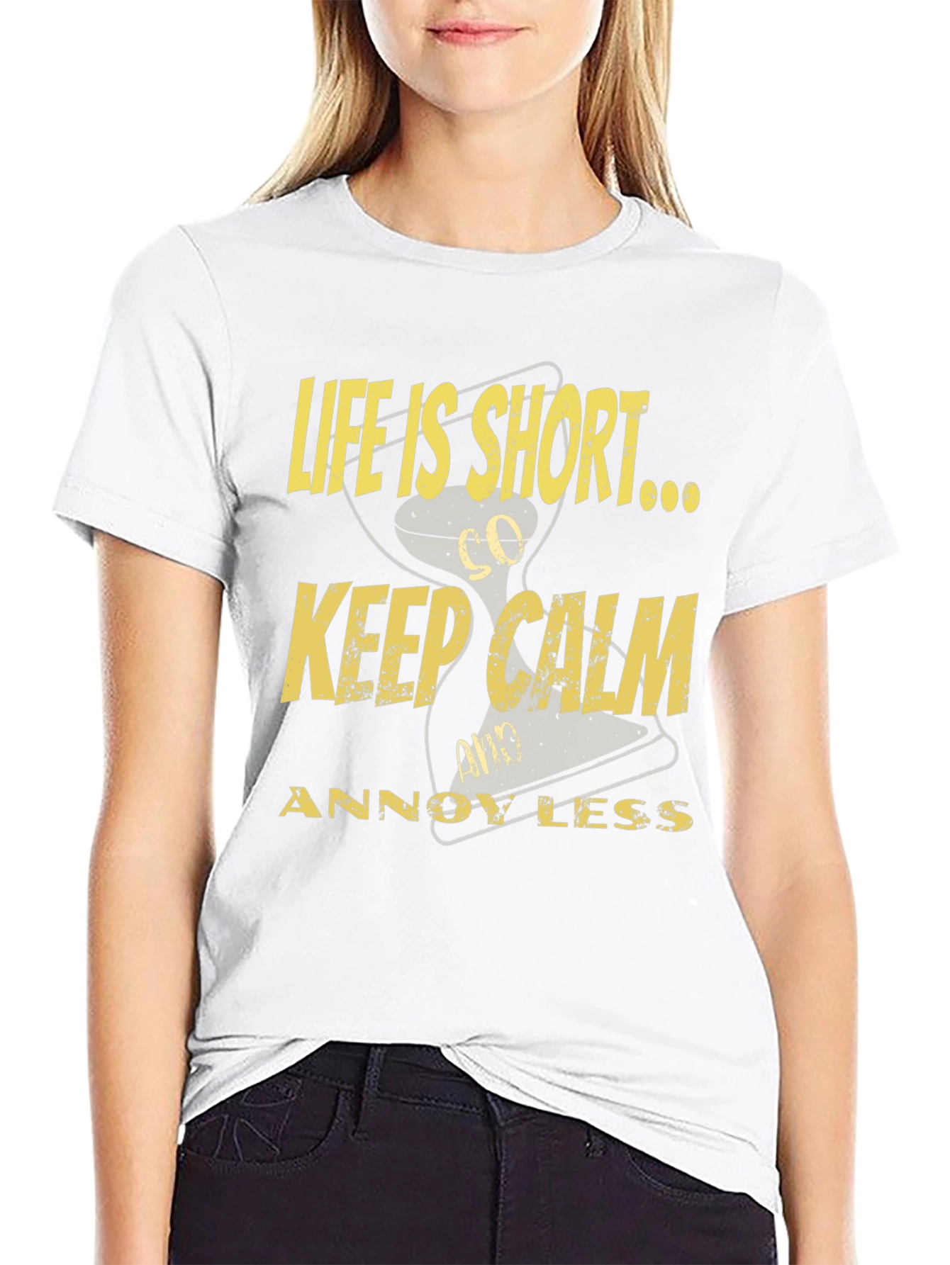 Life is Short Keep Calm T-Shirt