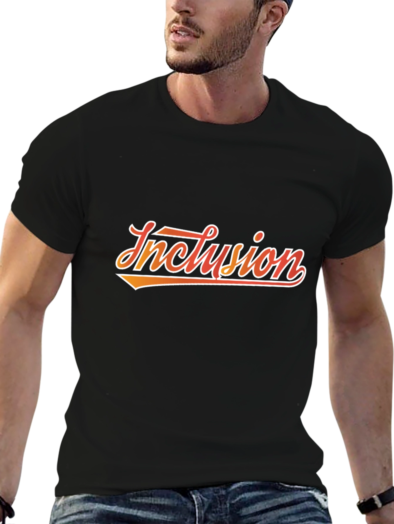 Inclusion Graphic Tee - Black Casual Shirt
