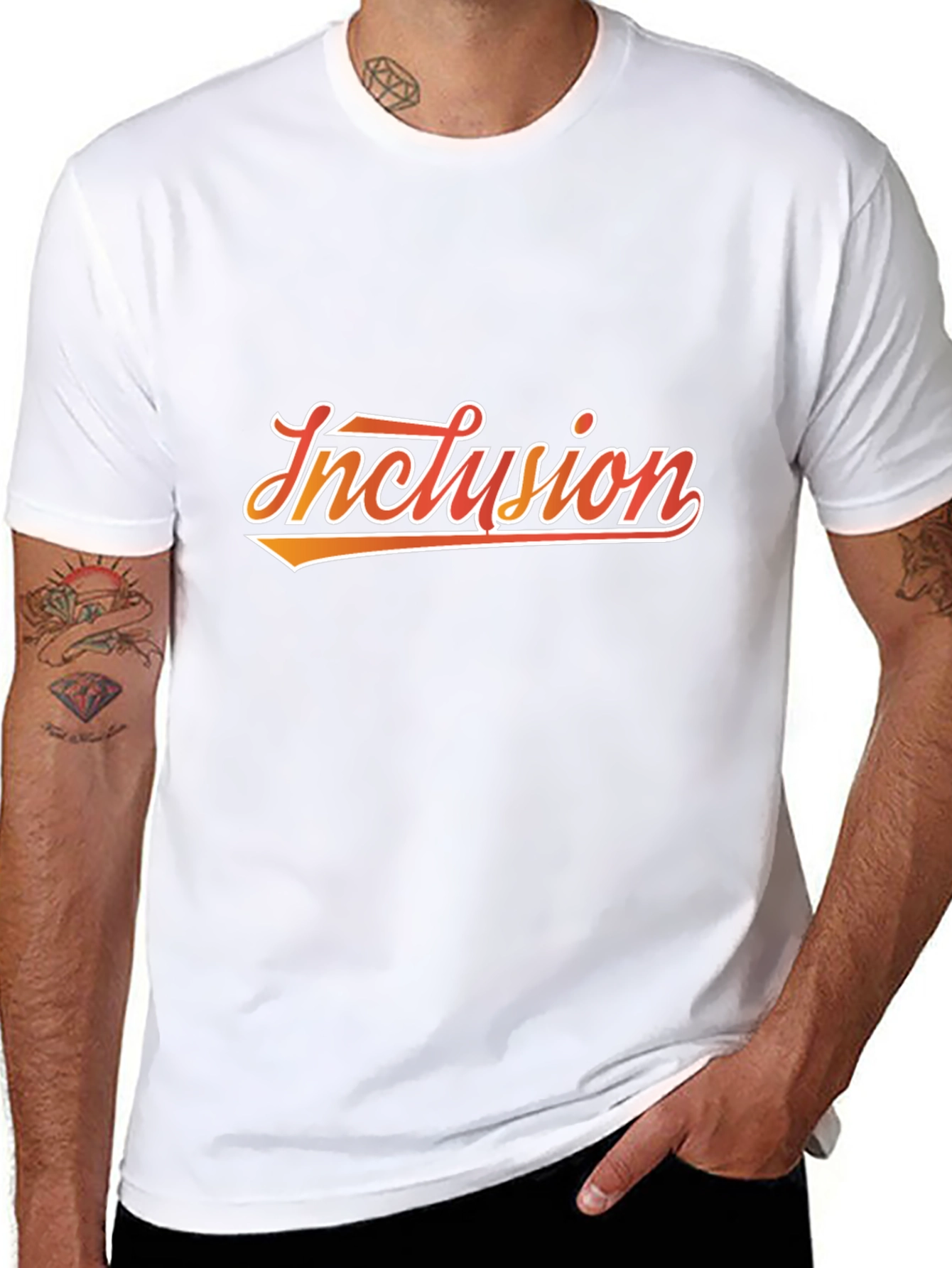 Inclusion Graphic Tee - Black Casual Shirt