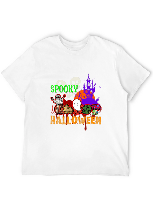 Spooky Halloween Graphic T-Shirt