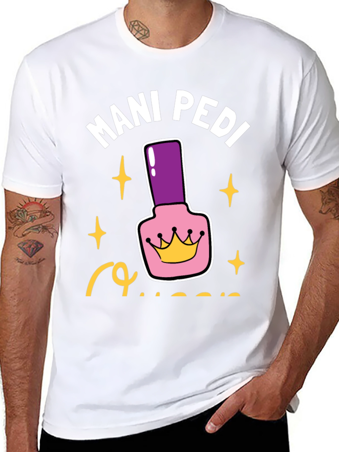 Mani Pedi Queen Graphic Tee
