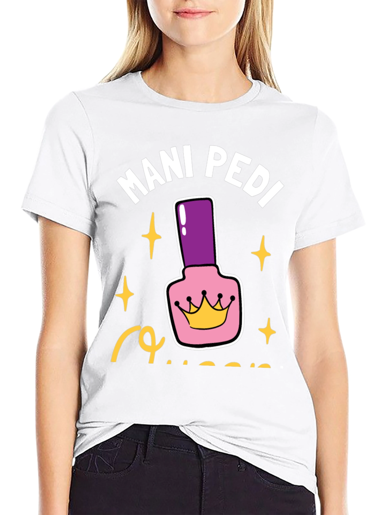 Mani Pedi Queen Graphic Tee
