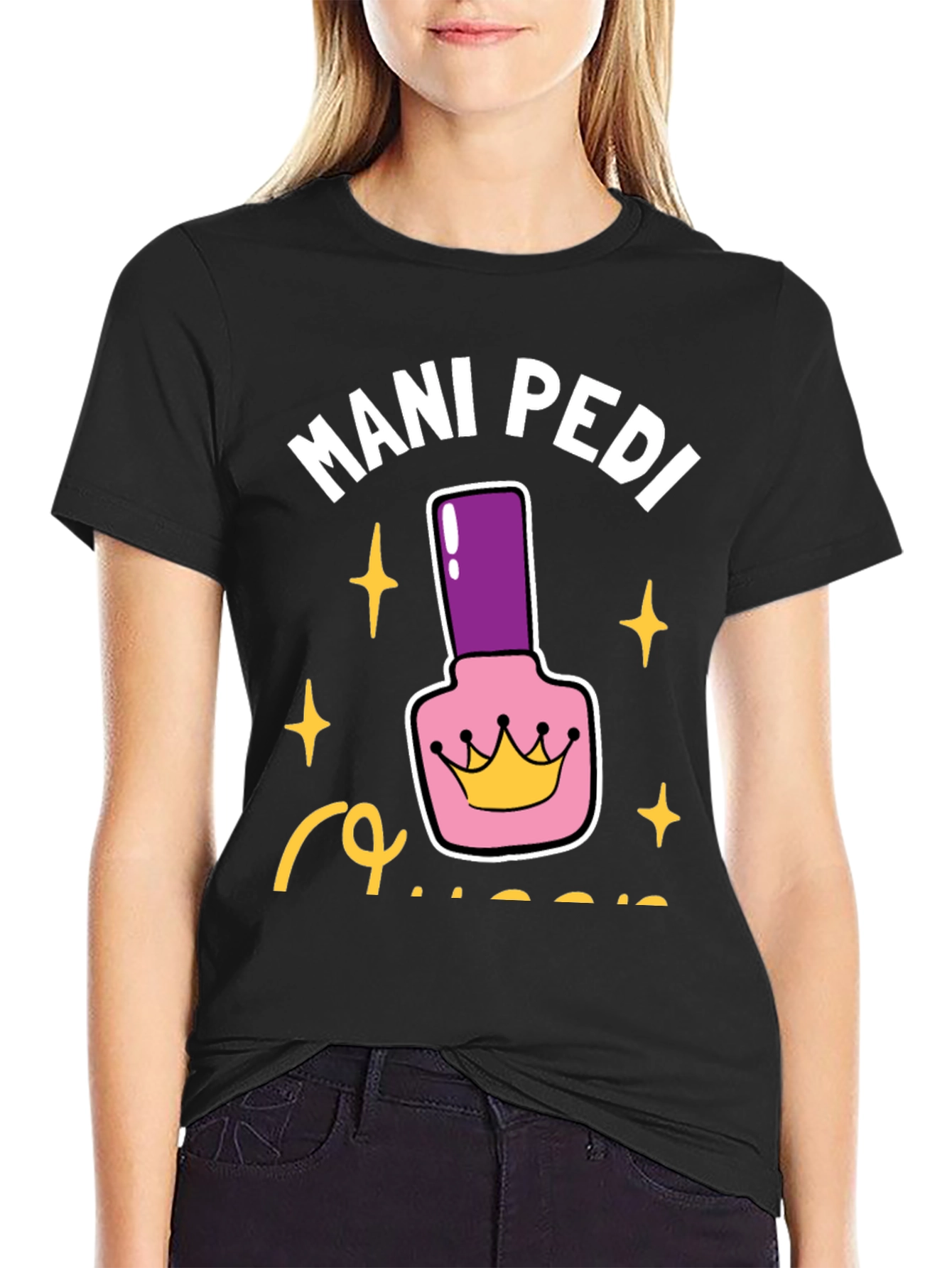Mani Pedi Queen Graphic Tee