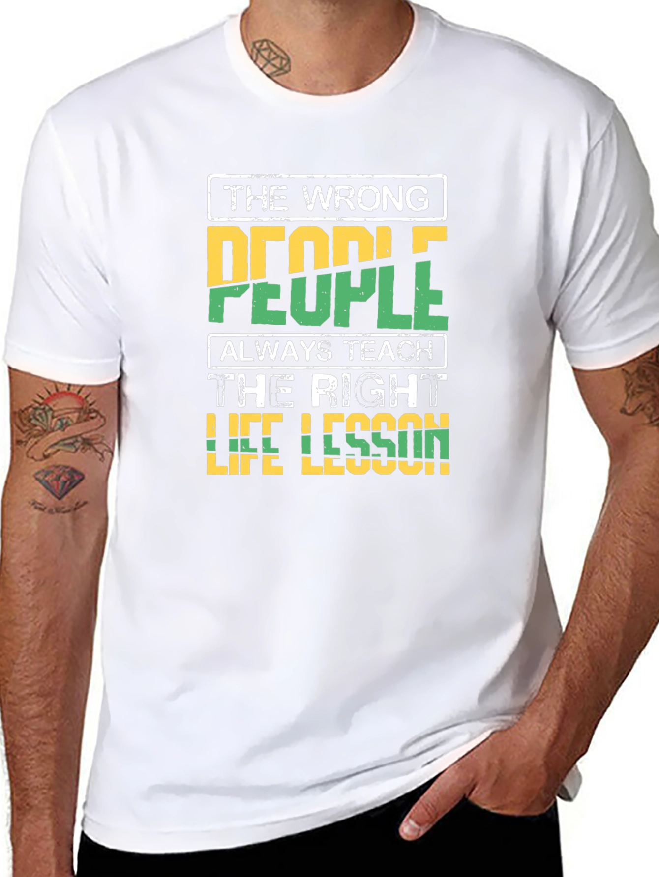 The Wrong People Teach Life Lesson T-Shirt