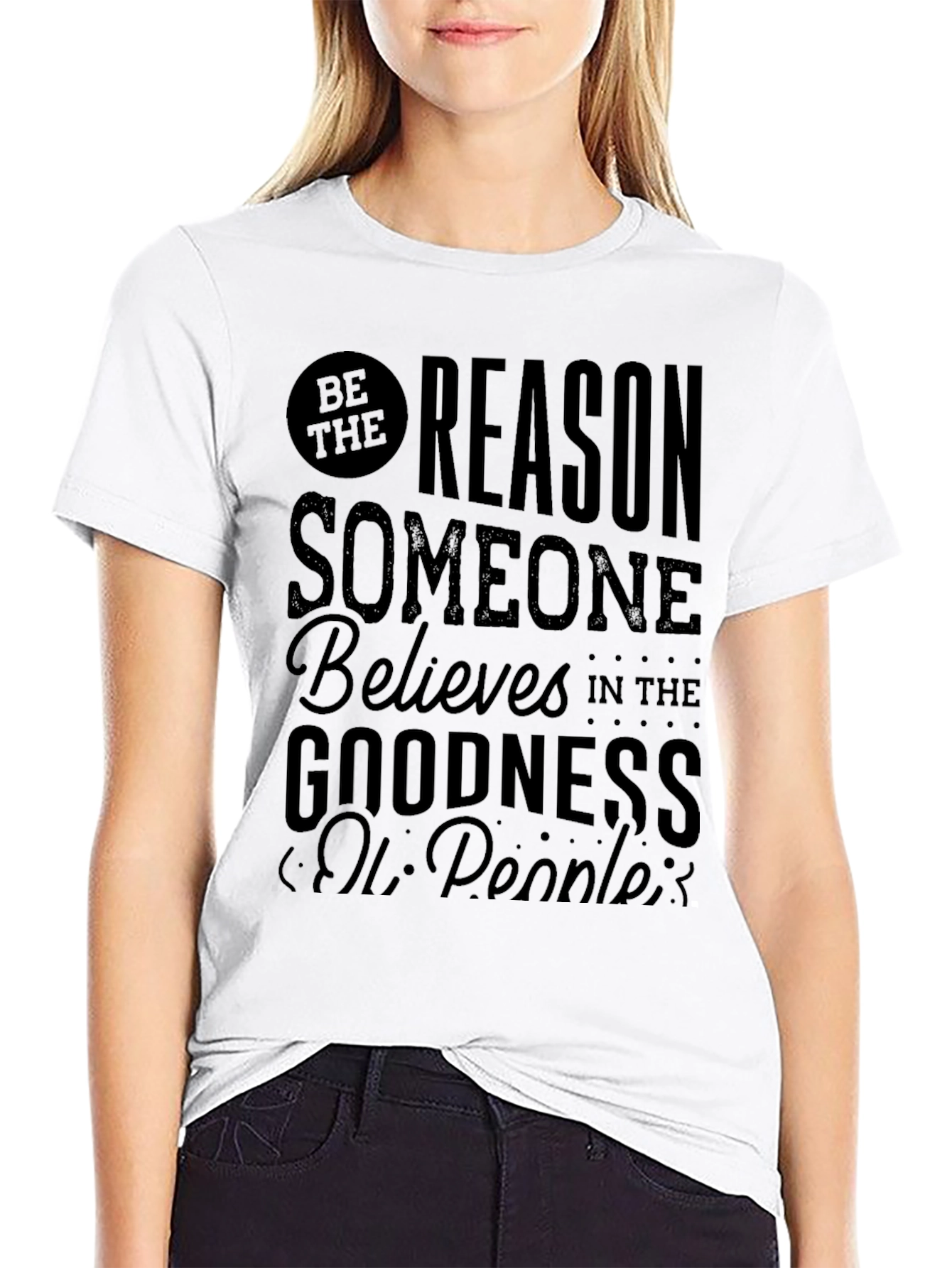 Be The Reason T-Shirt | Inspirational Graphic Tee