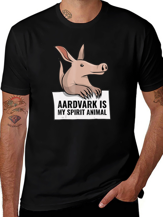 Aardvark Spirit Animal Graphic T-Shirt