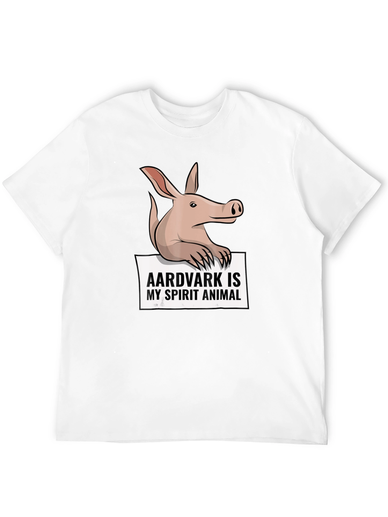 Aardvark Spirit Animal Graphic T-Shirt