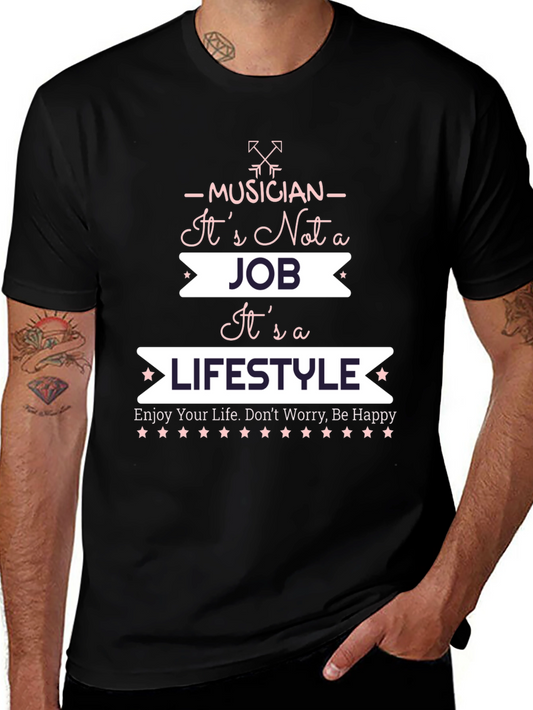 Musician Lifestyle Graphic Tee