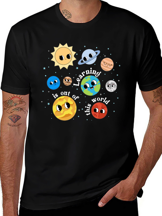 Educational Galaxy Tee - Learning Is Out Of This World!