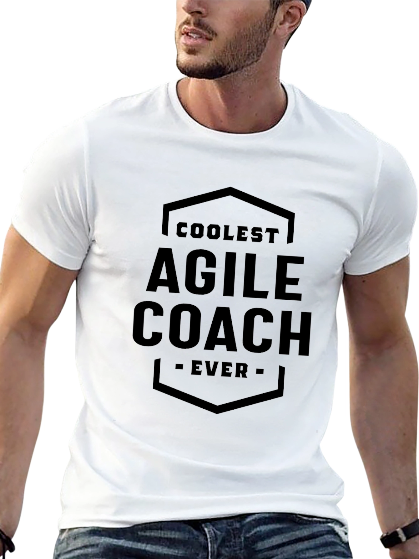 Coolest Agile Coach Ever T-Shirt - Black