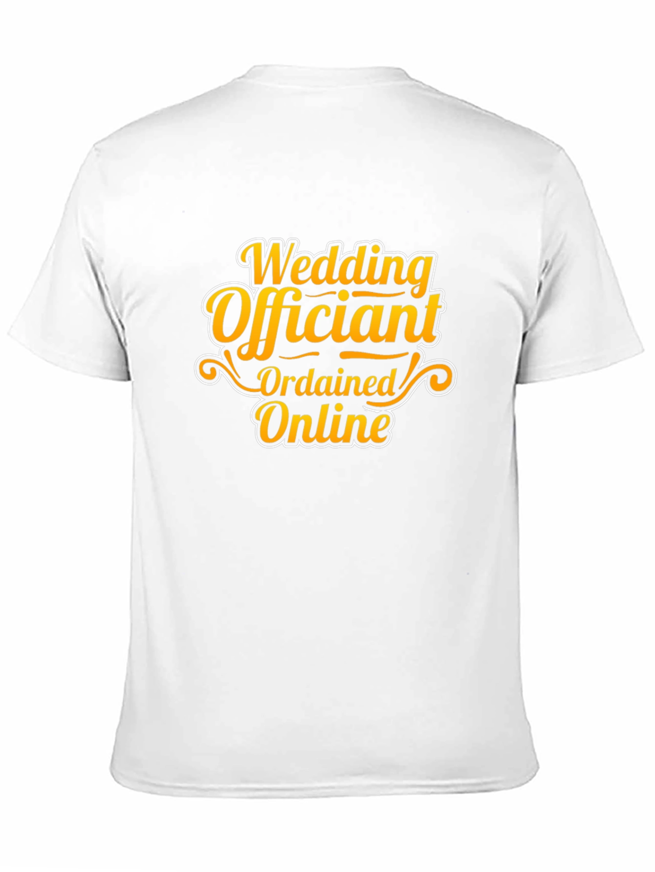 Wedding Officiant Ordained Online T-Shirt