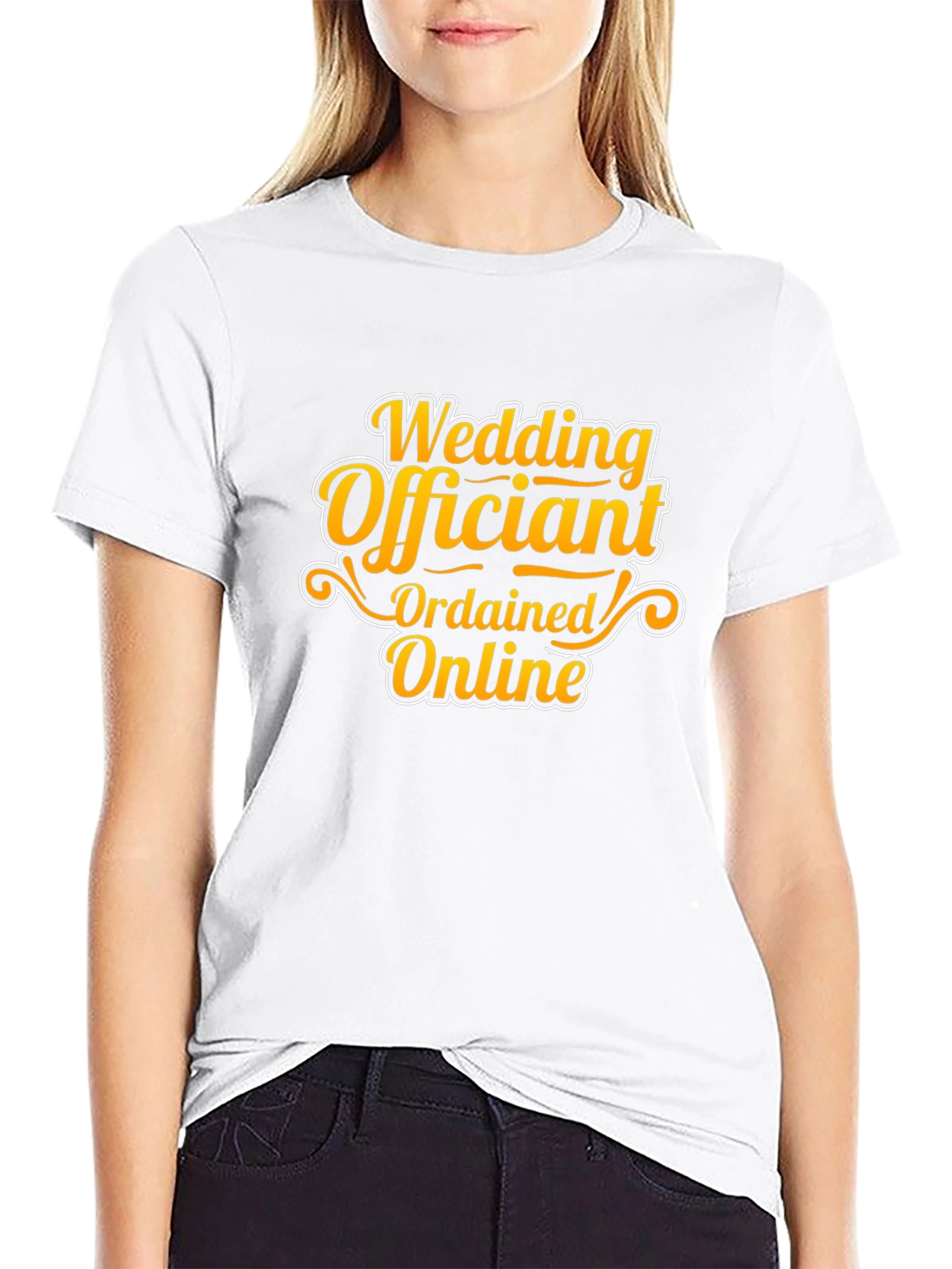 Wedding Officiant Ordained Online T-Shirt