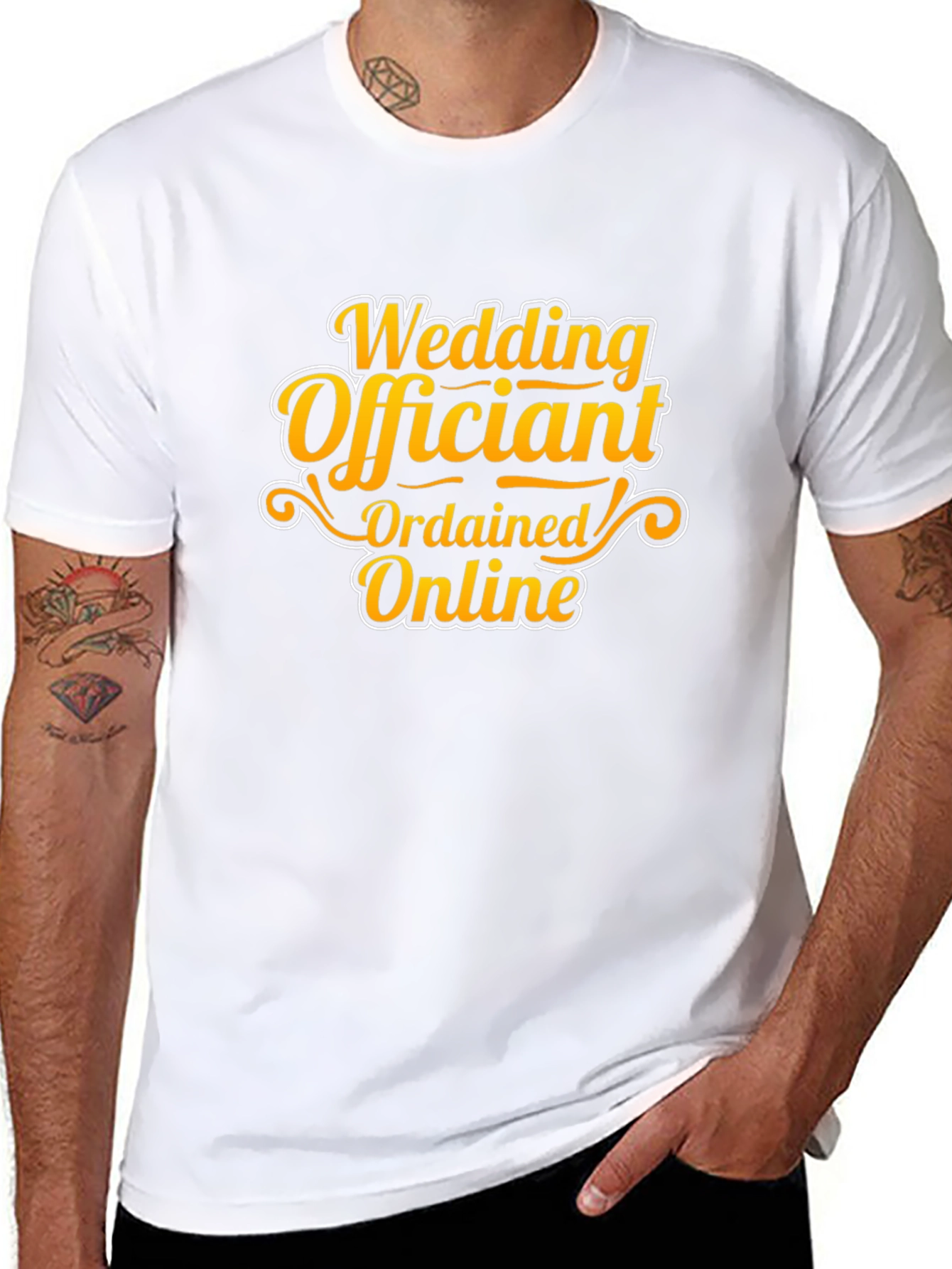 Wedding Officiant Ordained Online T-Shirt