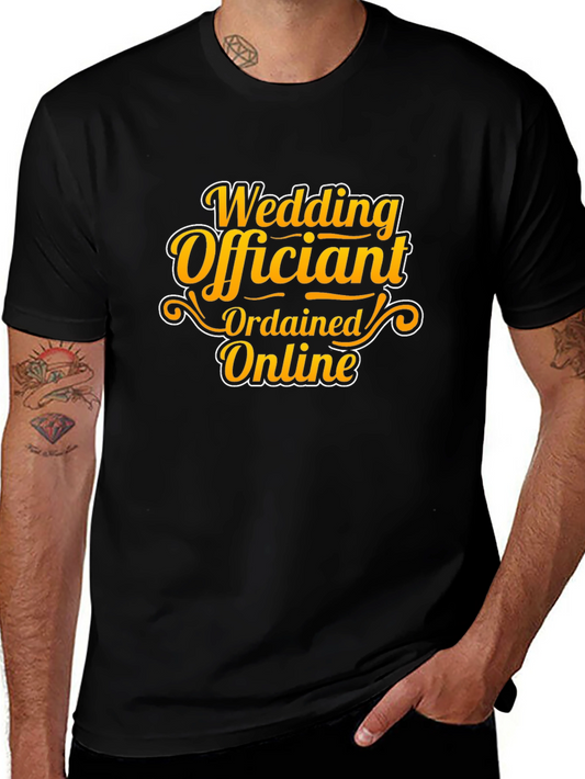 Wedding Officiant Ordained Online T-Shirt