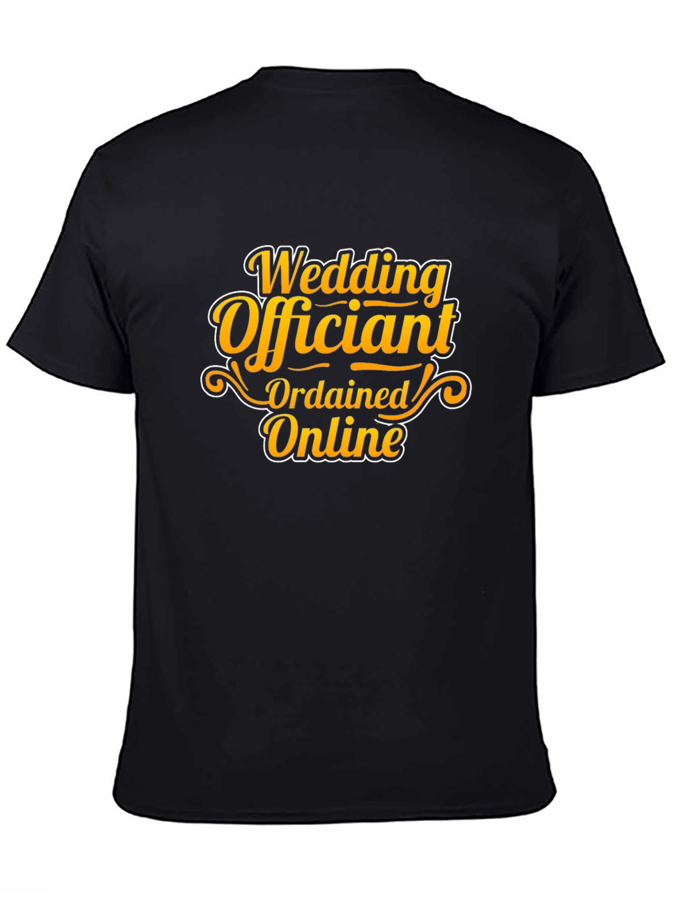 Wedding Officiant Ordained Online T-Shirt