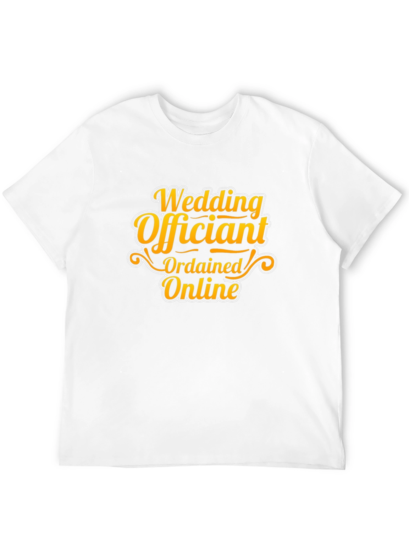 Wedding Officiant Ordained Online T-Shirt