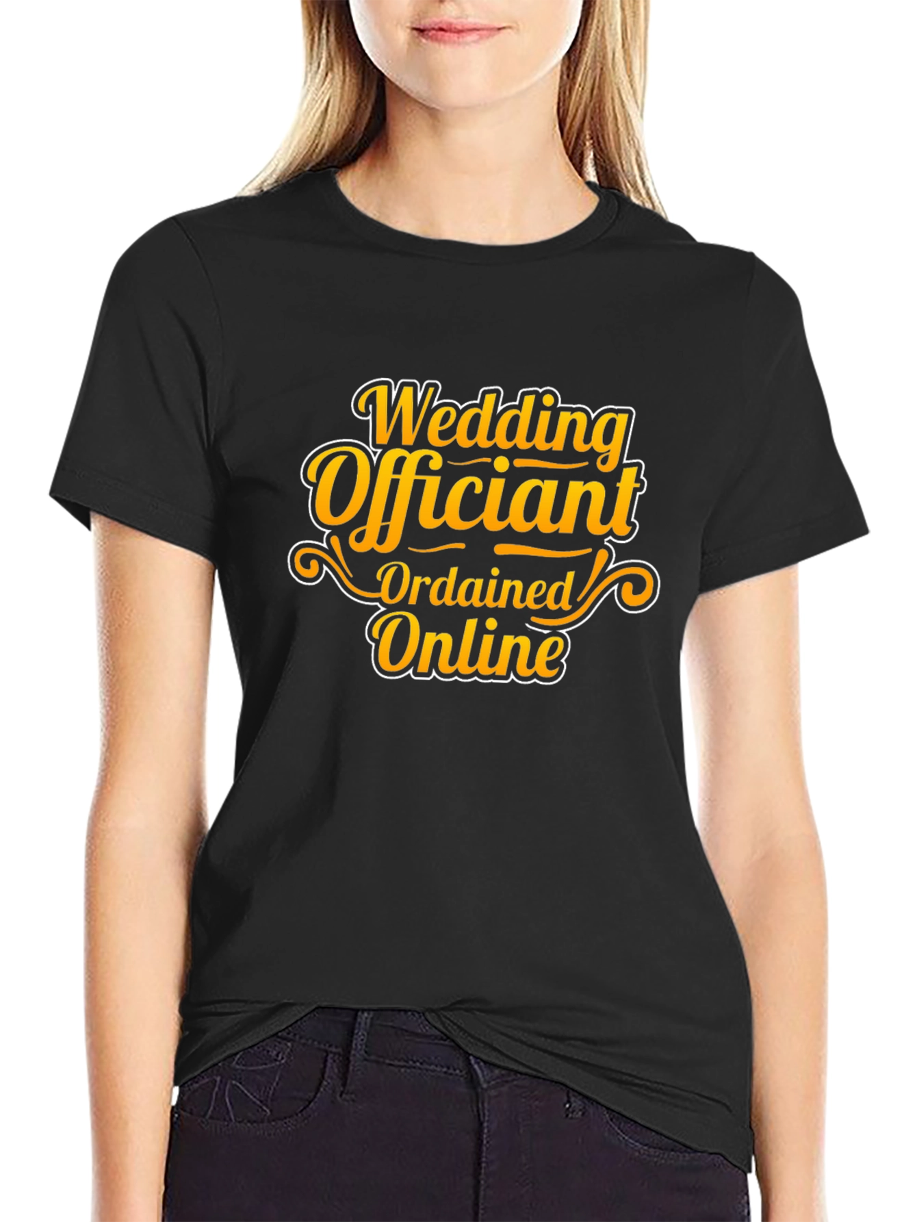 Wedding Officiant Ordained Online T-Shirt