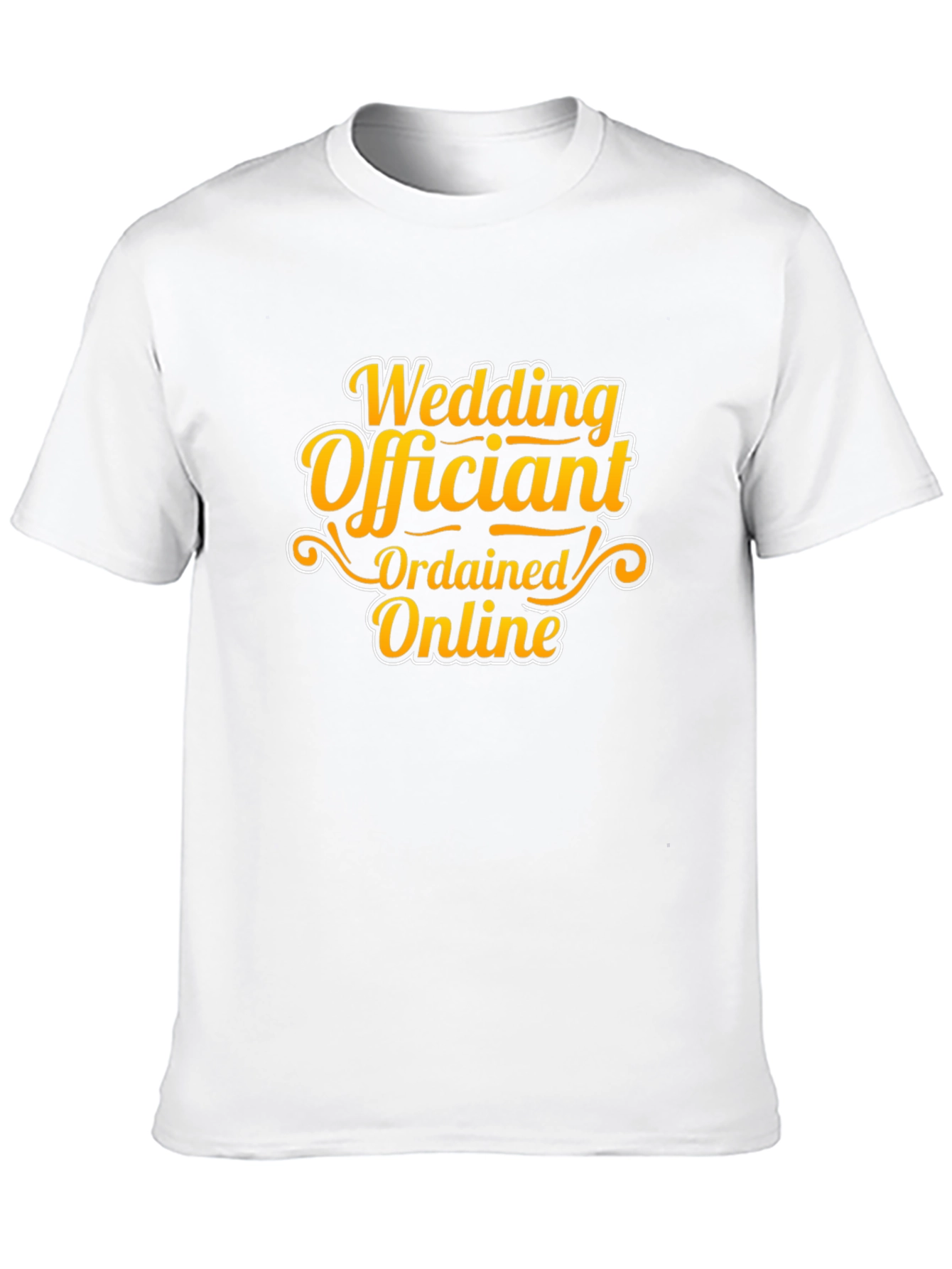 Wedding Officiant Ordained Online T-Shirt