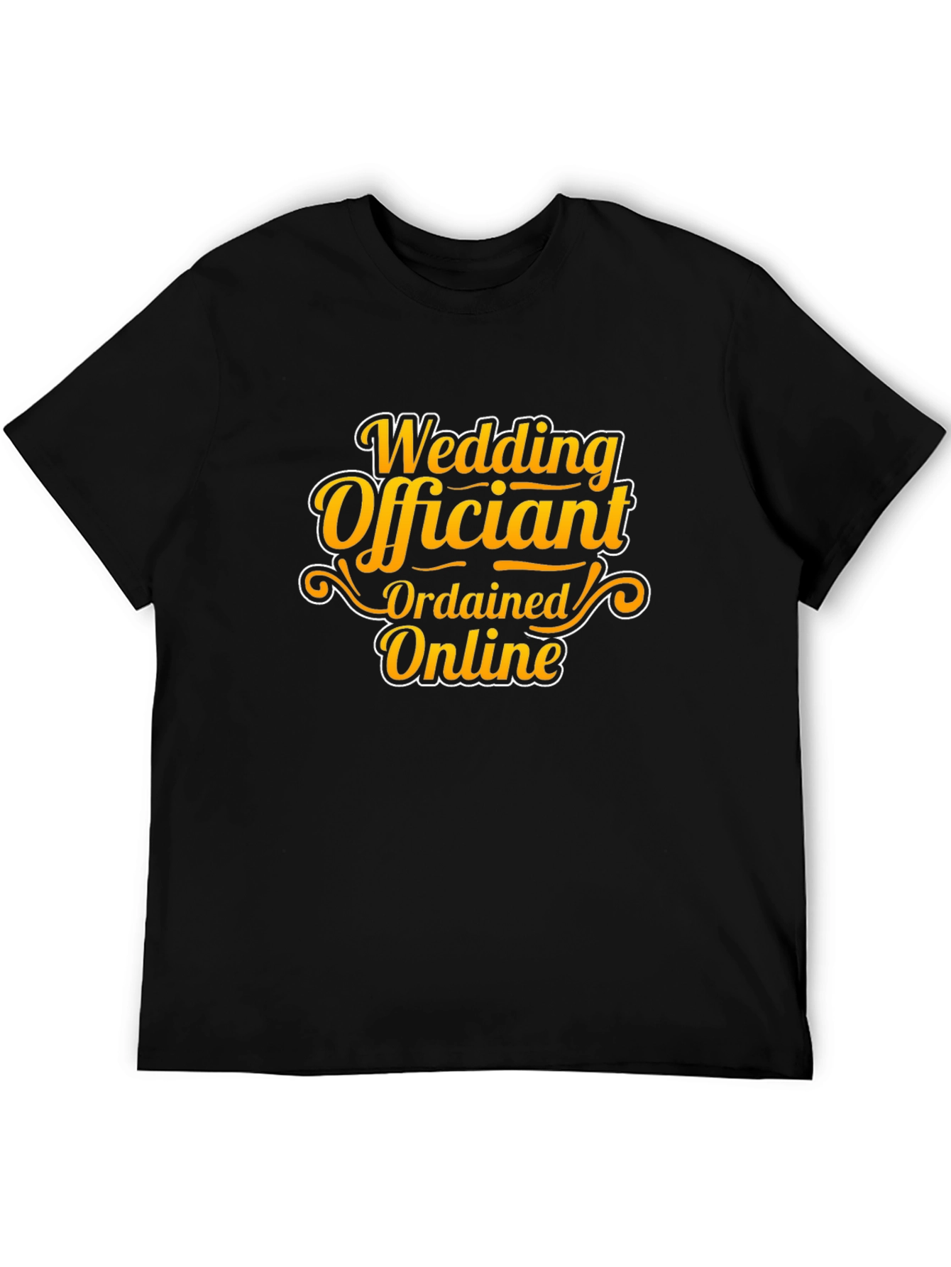 Wedding Officiant Ordained Online T-Shirt