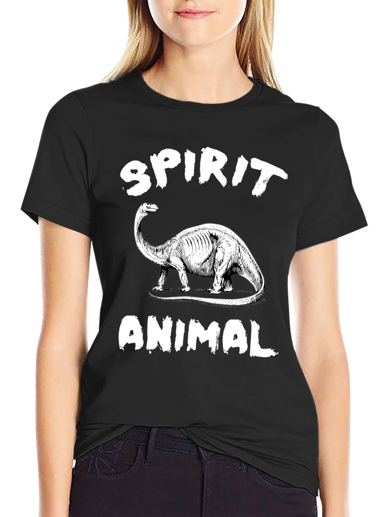 Dinosaur Spirit Animal Graphic T-Shirt