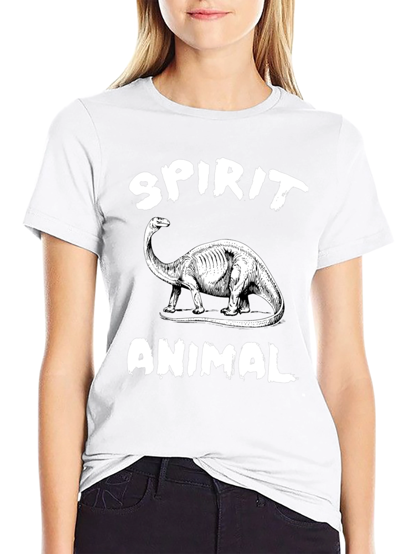 Dinosaur Spirit Animal Graphic T-Shirt