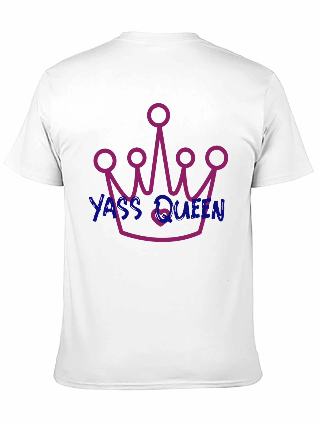 Yass Queen Graphic T-Shirt - Trendy and Fun!