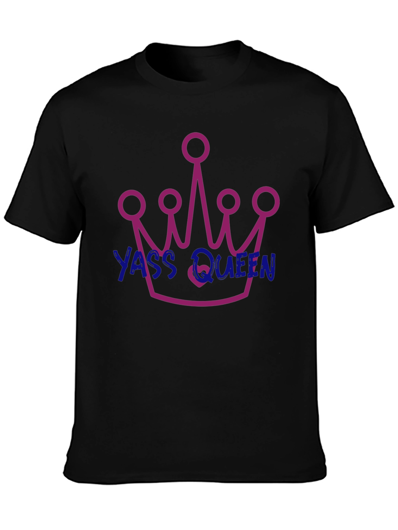 Yass Queen Graphic T-Shirt - Trendy and Fun!