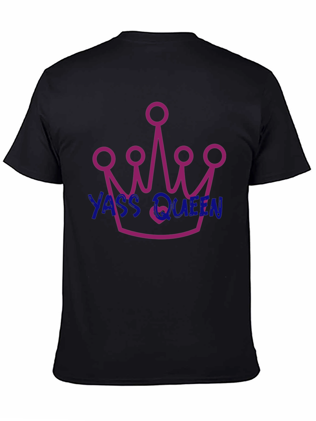 Yass Queen Graphic T-Shirt - Trendy and Fun!