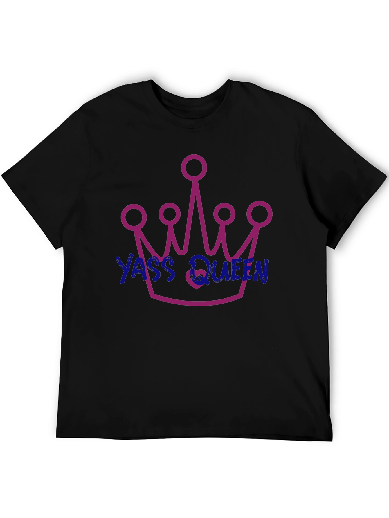 Yass Queen Graphic T-Shirt - Trendy and Fun!