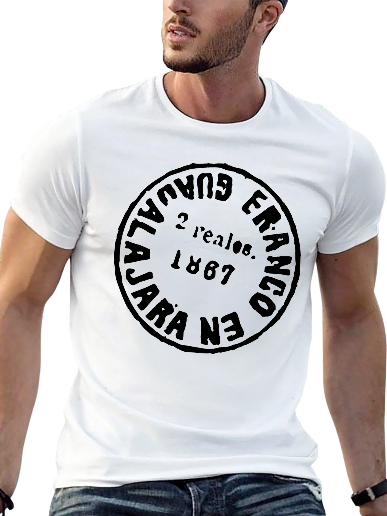 Guadalajara Franco Coin Graphic Tee