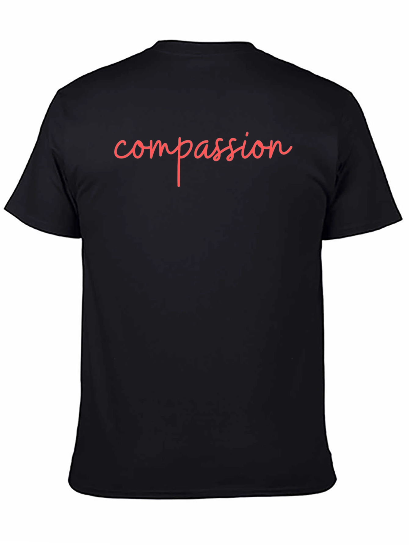 Compassion Script Tee - Soft Cotton Blend