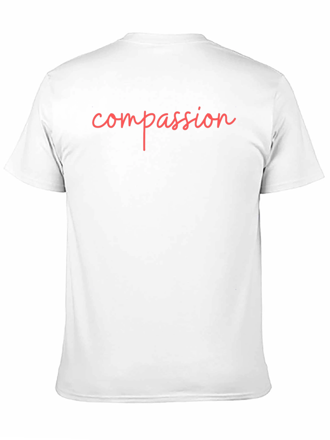 Compassion Script Tee - Soft Cotton Blend