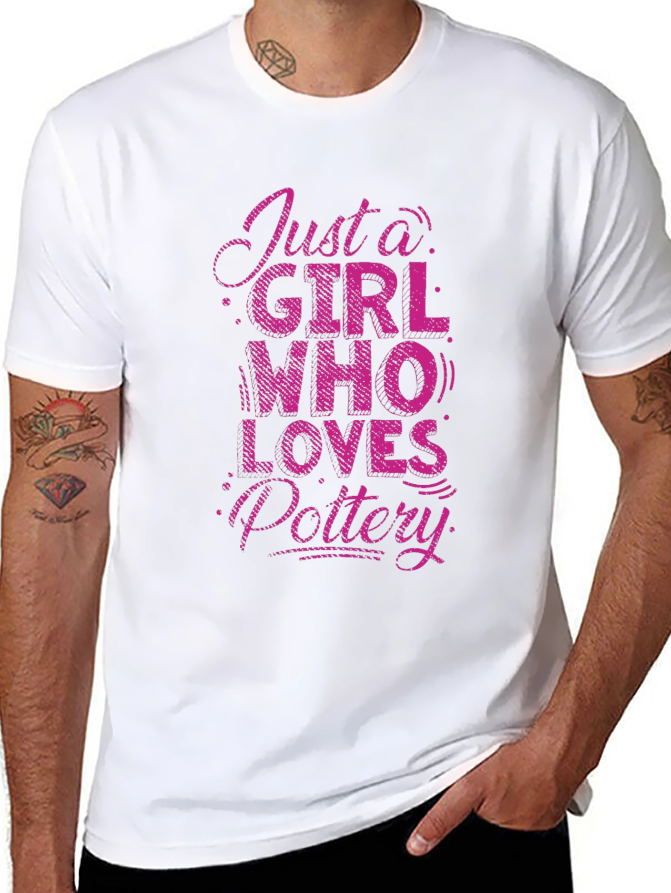 Just a Girl Who Loves Pottery T-Shirt