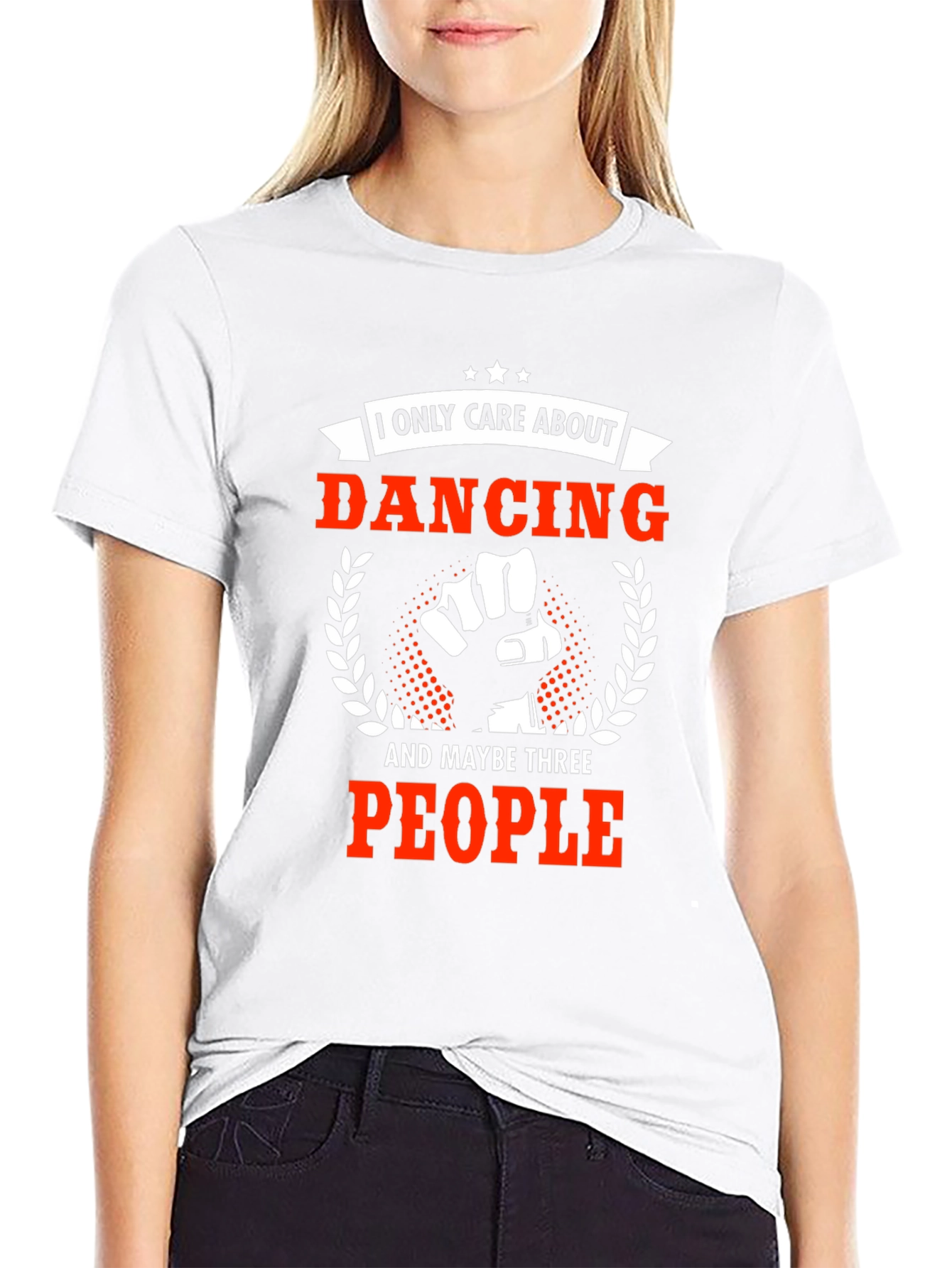 Dancing Lover Graphic T-Shirt - Black