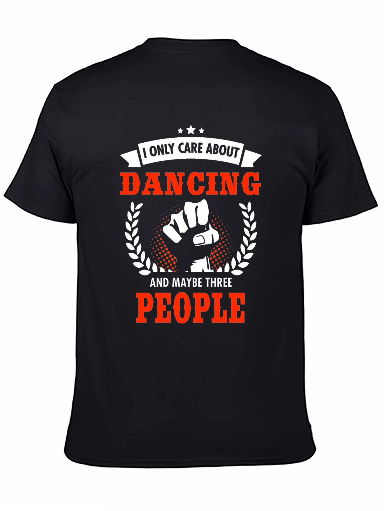 Dancing Lover Graphic T-Shirt - Black