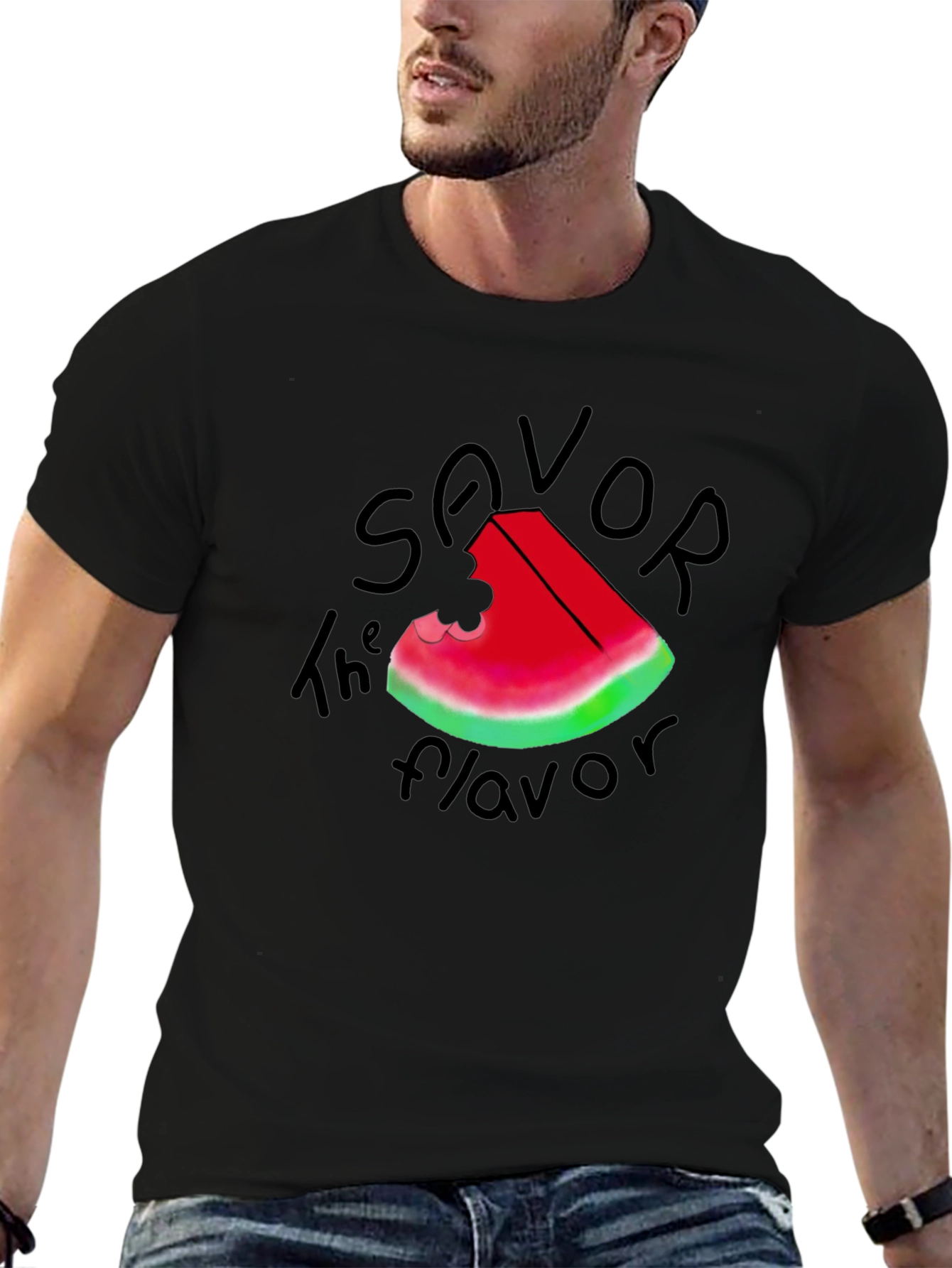 Savor the Flavor Watermelon Graphic Tee