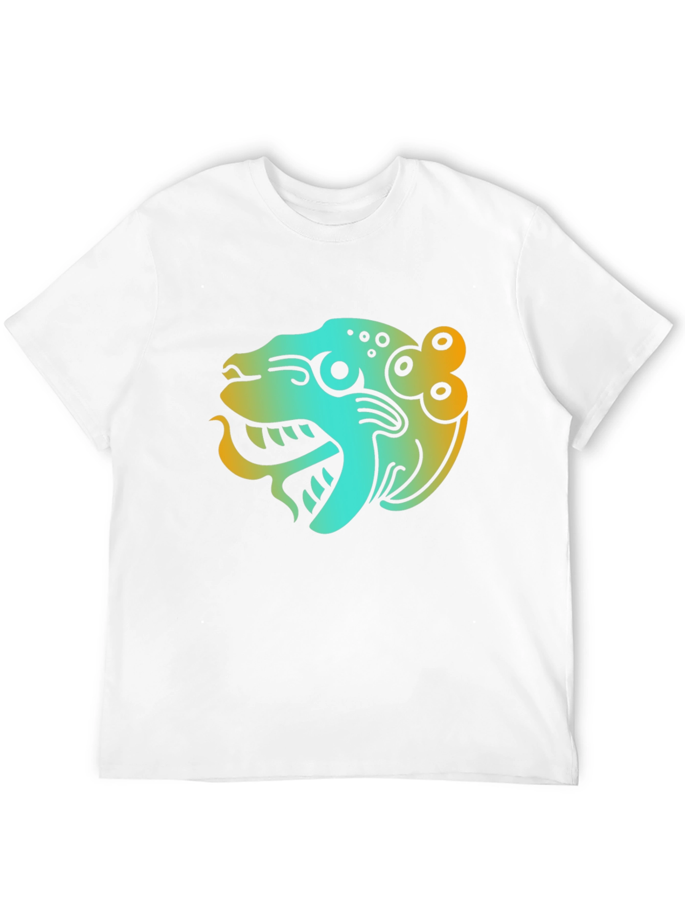 Aztec Jaguar Graphic Black T-Shirt