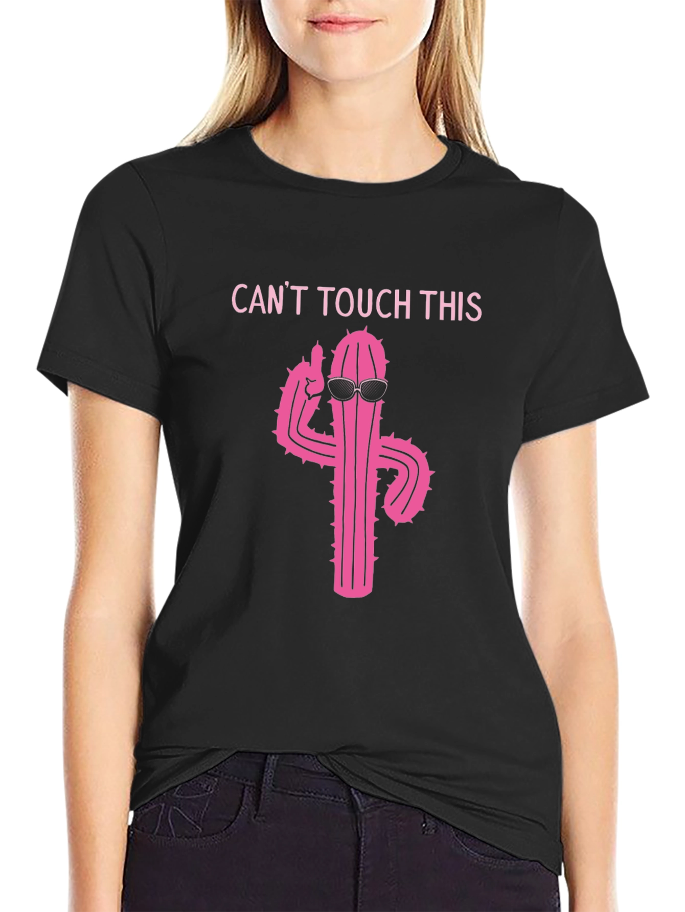 Funny Cactus Graphic T-Shirt