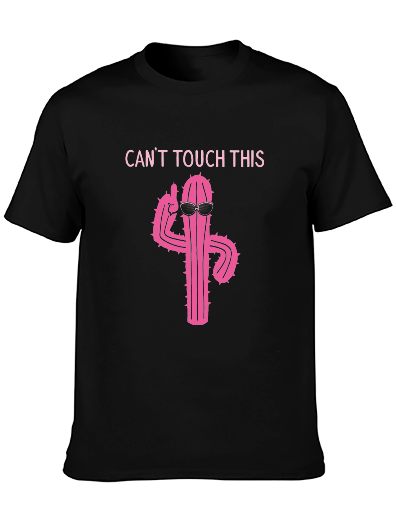 Funny Cactus Graphic T-Shirt