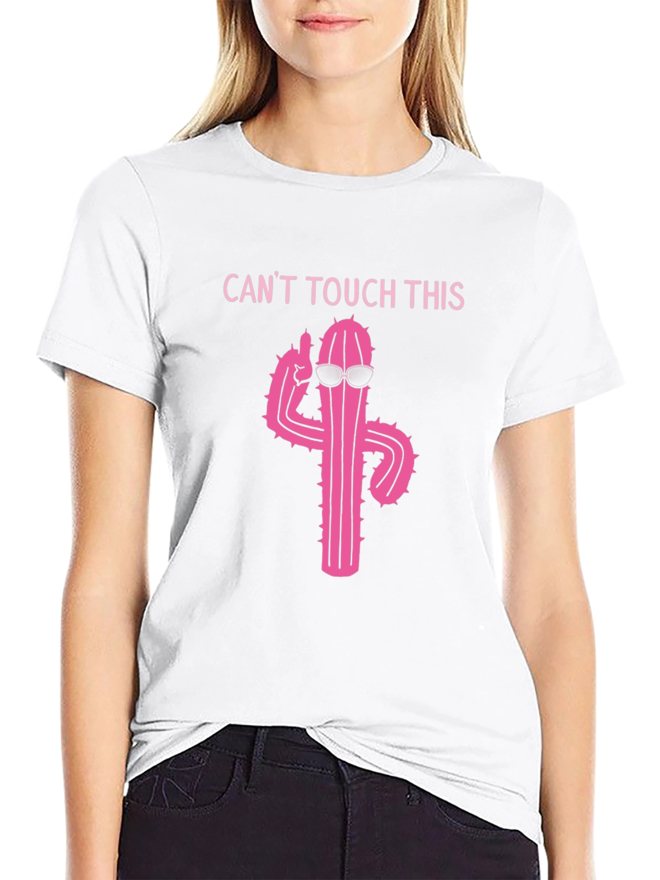 Funny Cactus Graphic T-Shirt
