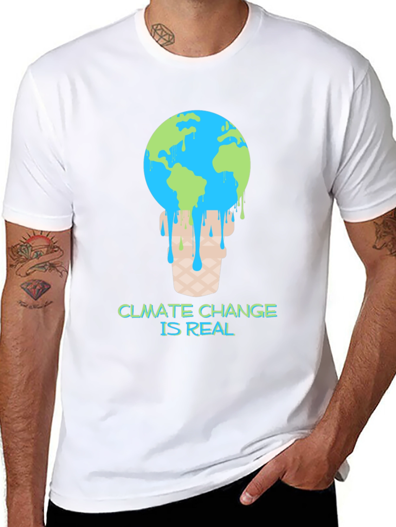 Climate Change is Real Graphic Tee