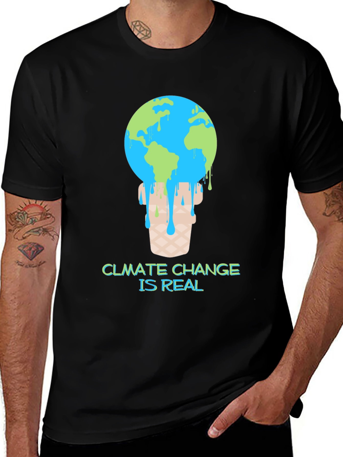 Climate Change is Real Graphic Tee