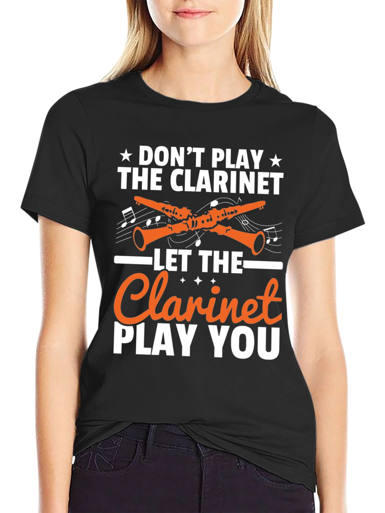Dont Play the Clarinet Graphic Tee