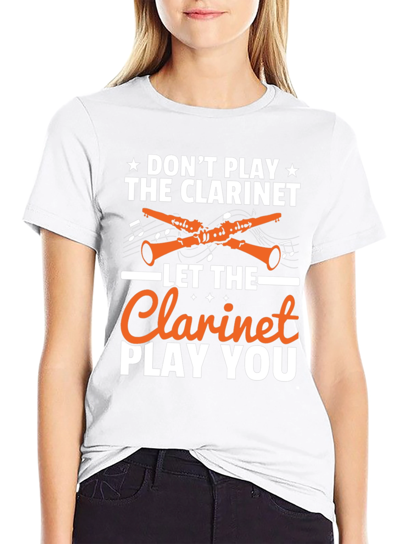 Dont Play the Clarinet Graphic Tee