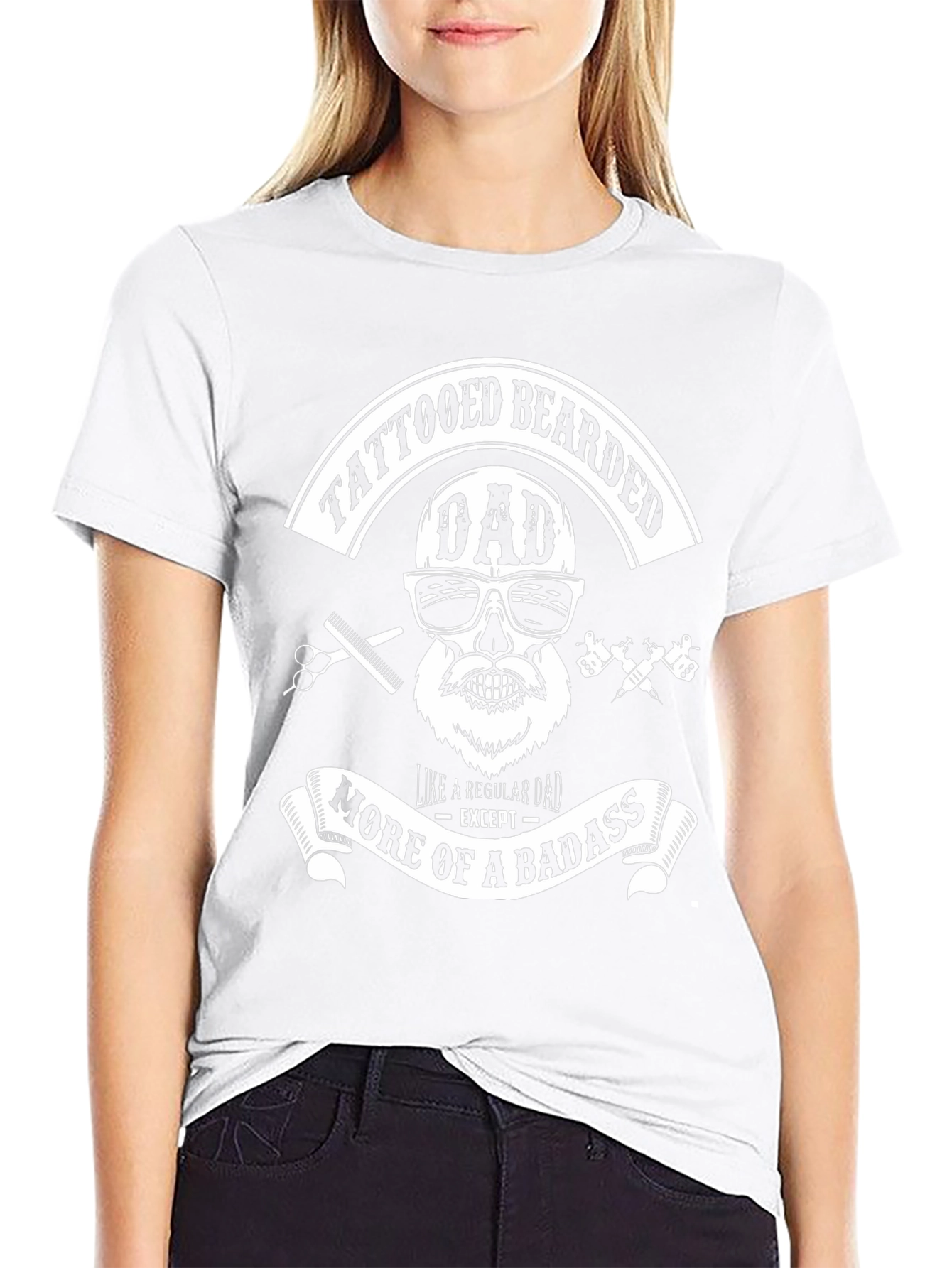 Tattooed Bearded Dad T-Shirt