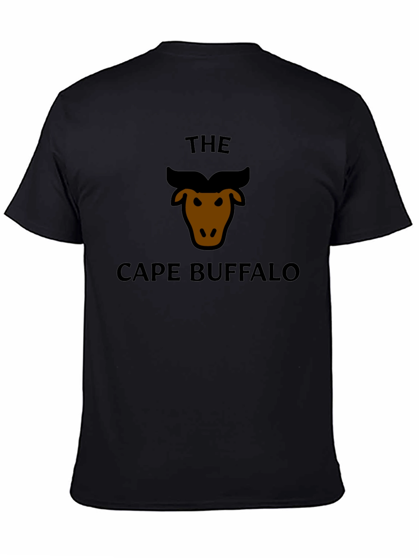 The Cape Buffalo Graphic Tee - Stylish Black T-Shirt